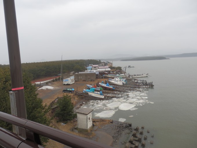 青森県十三湖 太宰治『津軽』に登場する、津軽半島北部の湖