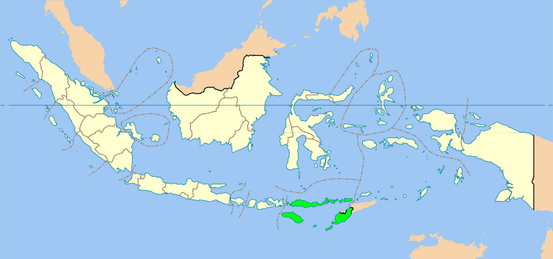 インドネシアのNTT 東ヌサ・トゥンガラ州 